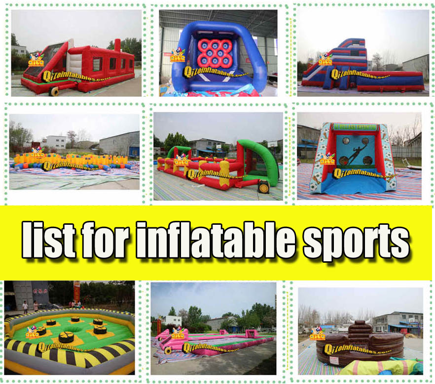 inflatable sports games